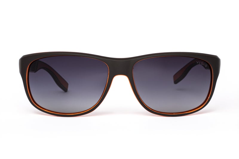 VEGAS Full Rim Rectangular Men Grey  Sunglasses V2063 S C6 - Image 1